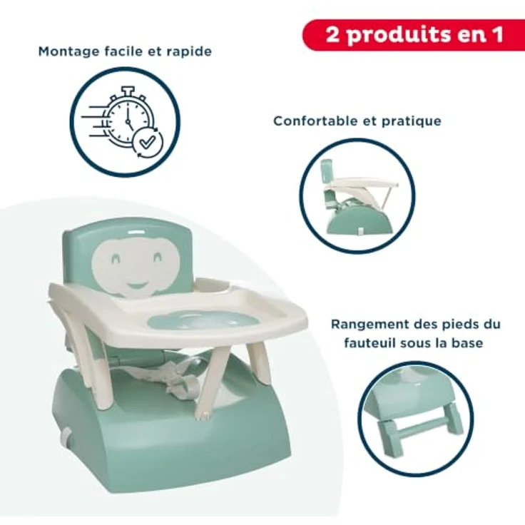 THERMOBABY Chair Booster - Smaragdgrün – Bild 5