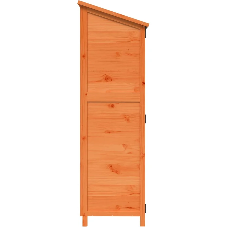 vidaXL Gartenschuppen Braun 59,5 x 56 x 176,5 cm Massivholz aus Fichte 42033447 – Bild 6