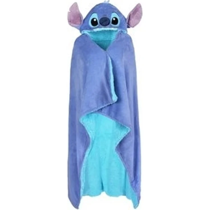 Sarcia. eu Bettüberwurf Blaue Decke/Überwurf STITCH Disney 120x150 cm – Bild 6