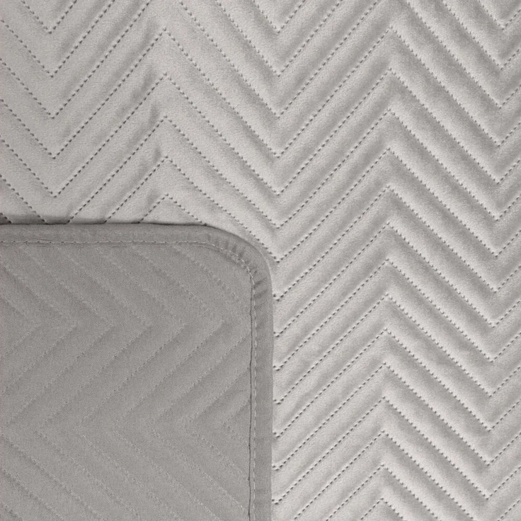 Eurofirany Bettüberwurf SOFIA zweiseitige Steppdecke hochwertige Allzweckdecke L XL XXL, Elegante Tagesdecke Velvet Sesseldecke Sofadecke Überwurf Samt – Bild 3