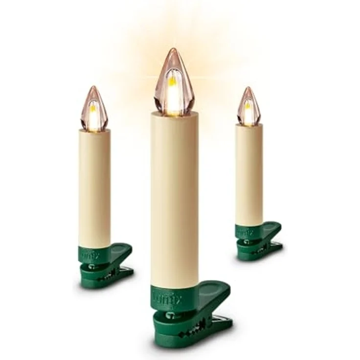 Krinner Superlight Bavaria Mini Flame 6er Set Elfenbein – Bild 4