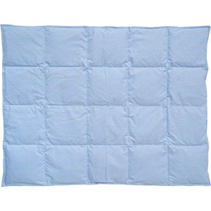 Tavolinchen Baby-Daunen-Decke "TwistKaro" Babydecke, Kinderdecke, Daunendecke, Bettdecke - bleu - 100/140 – Bild 2