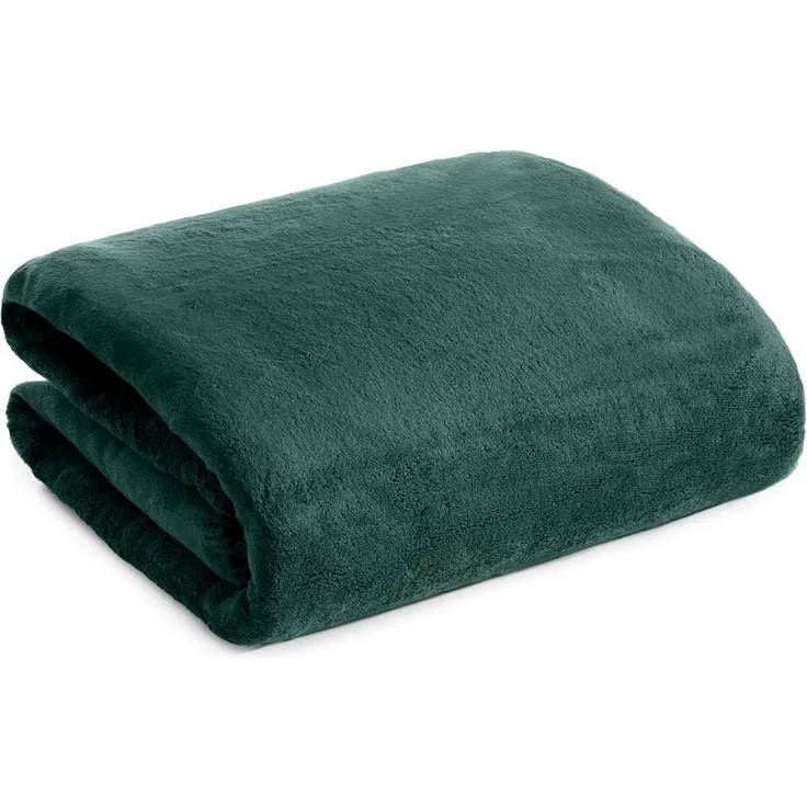 Wohndecke TEDY warme Decke für Herbst & Winter, Eurofirany, Teddy-Fleece, kuschelige Sofadecke, Sesselschoner, Extra weich