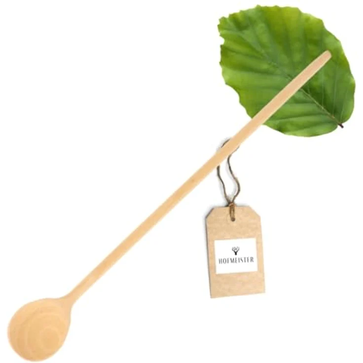 Kochlöffel, runde Form aus Holz 80 cm – Bild 2