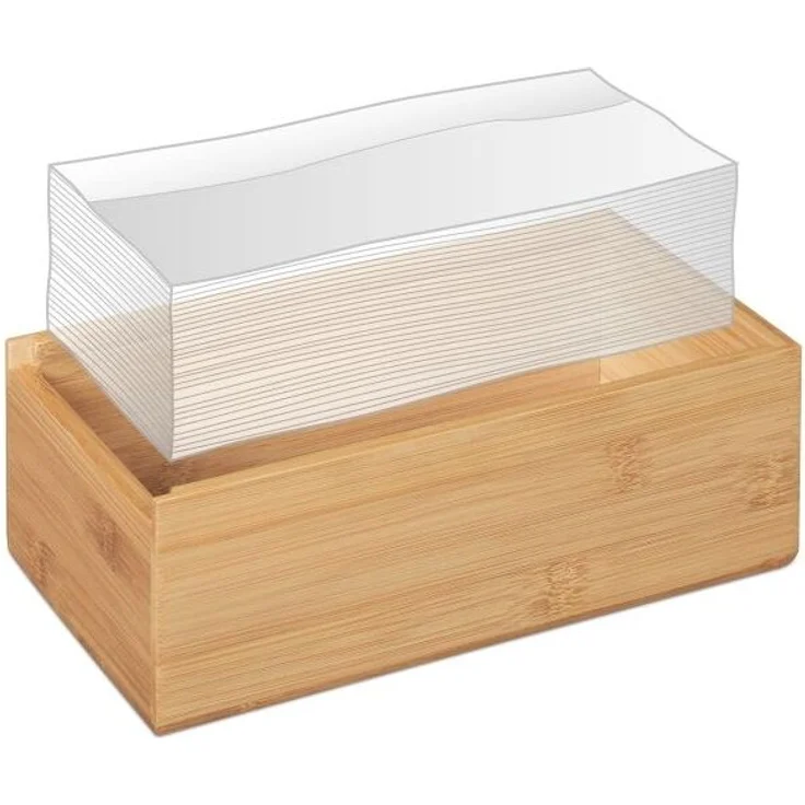 Kosmetiktücherbox aus Bambus 10019141 – Bild 6