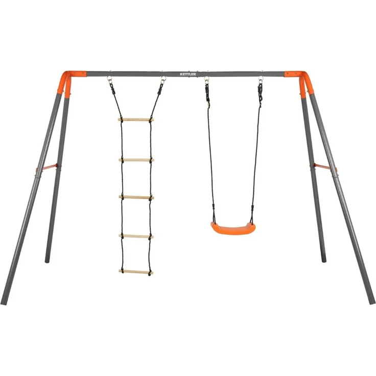 KETTLER 'Combi' Doppelschaukel, grau/orange