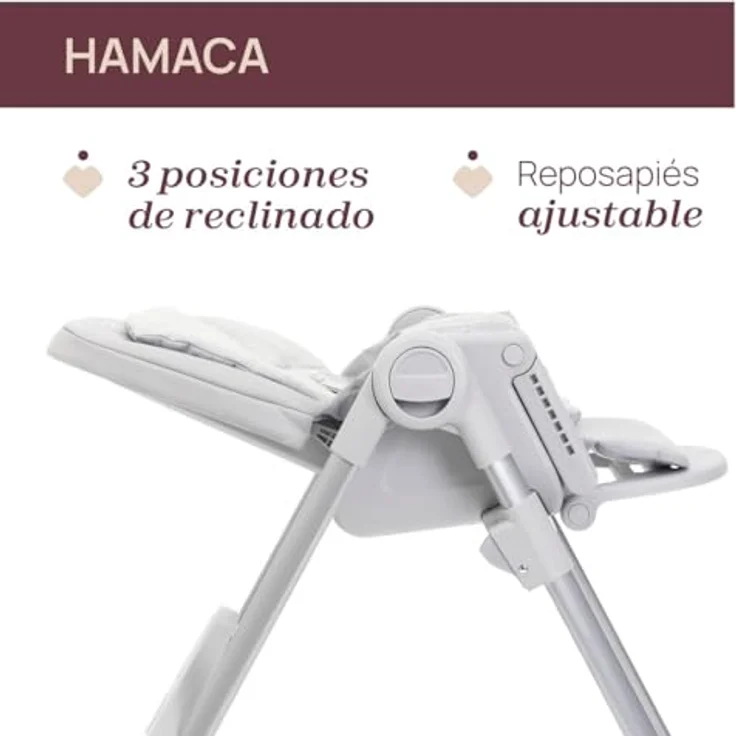 Chicco Polly Armonia Hochstuhl - Steel Grau – Bild 6