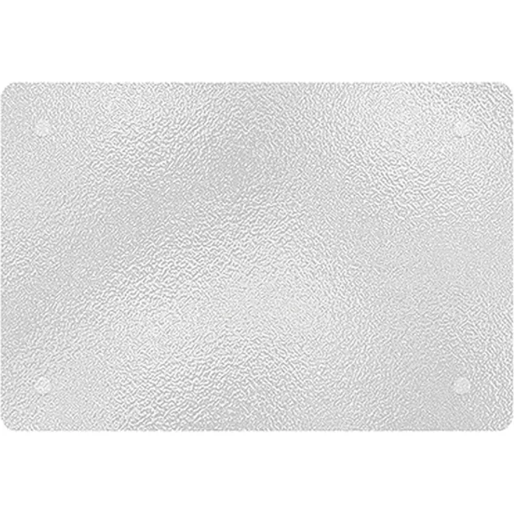 Elegantes Glas-Schneidebrett - Stilvoll und Hygienisch für Ihre Küche Geriffelt 40 x 30 cm