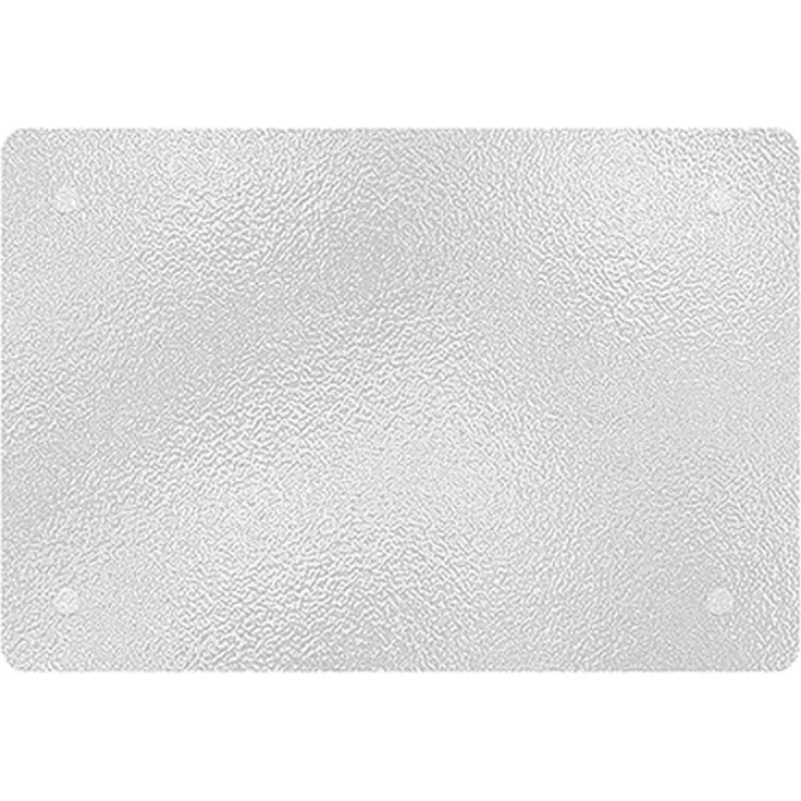 Elegantes Glas-Schneidebrett - Stilvoll und Hygienisch für Ihre Küche Geriffelt 40 x 30 cm