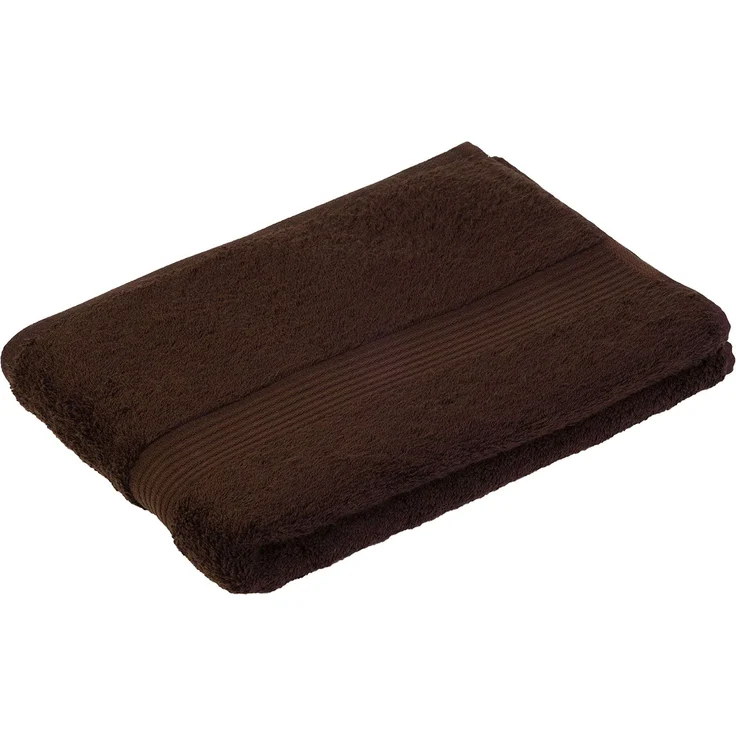 Gözze - New York Badetuch, 1er Set, Weiches und saugfähiges Handtuch, 100% Baumwolle, 100x150 cm, Mocca, 550-0893-6