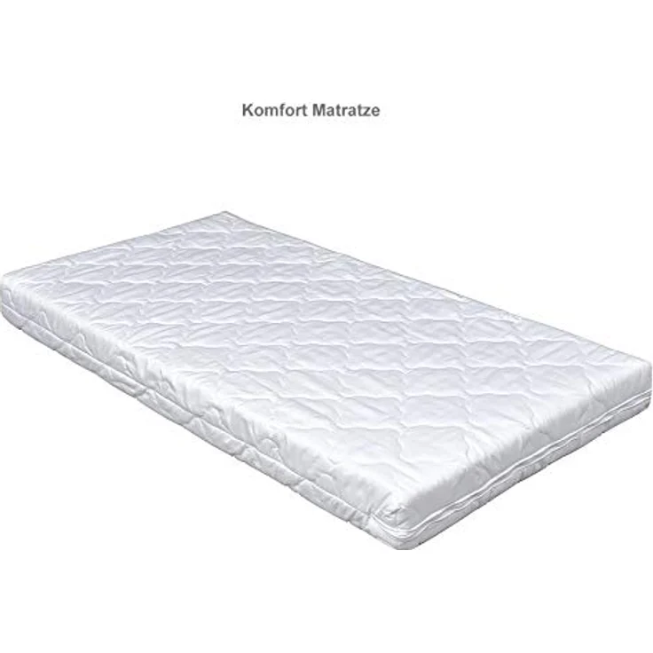 Baby-Delux Babybett Sweet Dreams Bettkasten, Kinderbett Gitterbett 140x70 weiß mit Beißschienen Schublade, Matratze – Bild 7