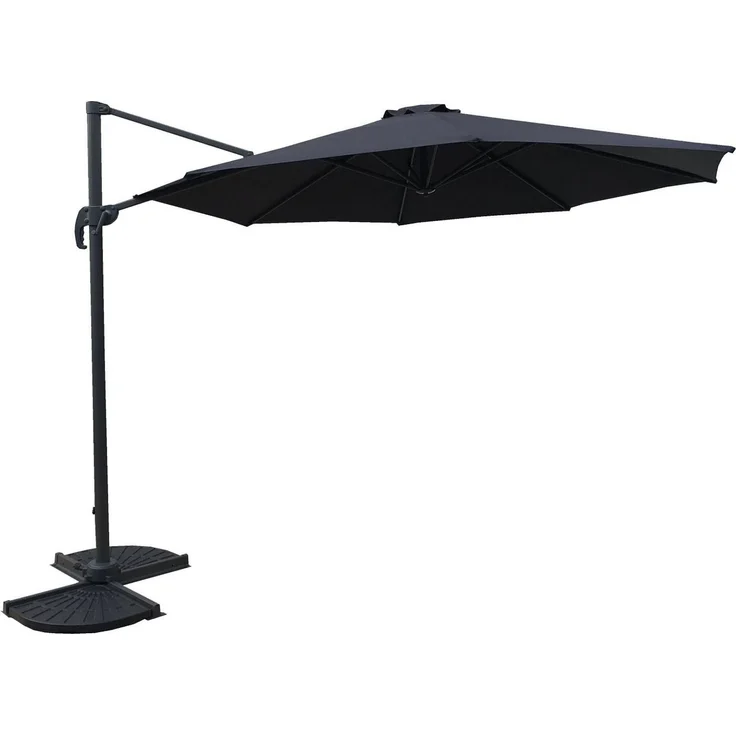 Garden Pleasure Ampelschirm, Deluxe-Ø 300 cm, anthrazit – Bild 2