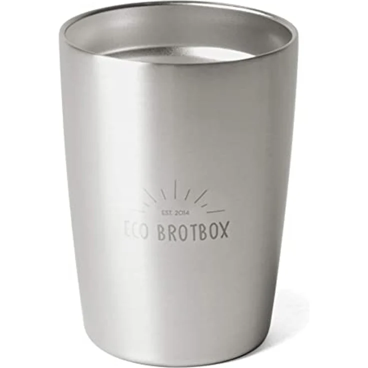 Isolierbecher Eco Cup 350 ml Edelstahl von ECO BROTBOX – Bild 1