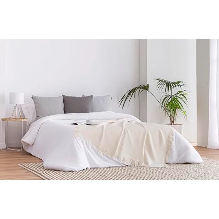 Mehrzweck-Tagesdecke für Sofa, Überwurf für Bett, Sofaüberwurf, Jarapas, Fischgrätenmuster – Bild 8