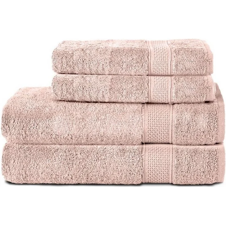 Komfortec Handtuch Set 100% Baumwolle, 2 Handtücher 50x100 cm und 2 Badetücher 70x140 cm, Frottier (Packung, 4-St), Frottee, Weich