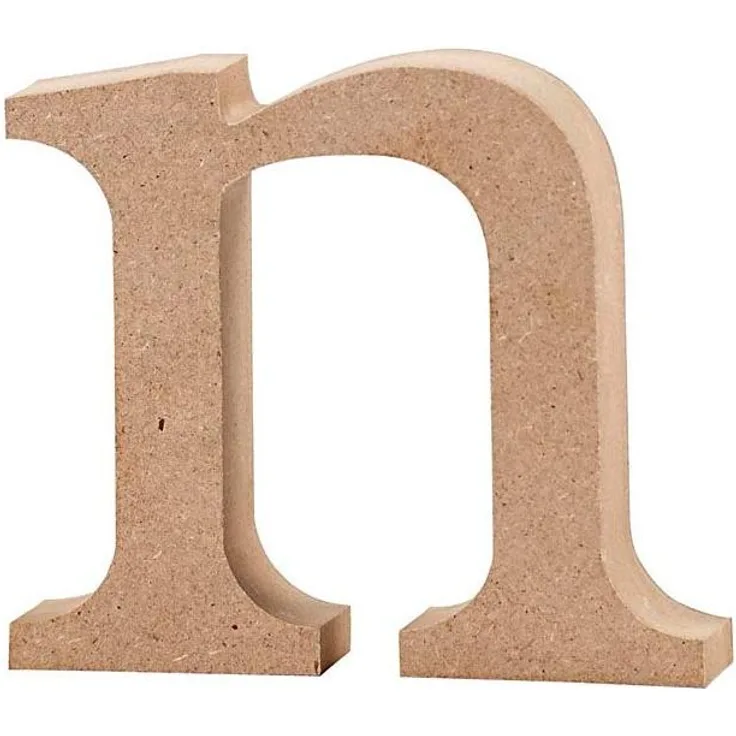 Creativ Company Buchstabe, n, H: 8 cm, Stärke: 2 cm, 1 Stck.