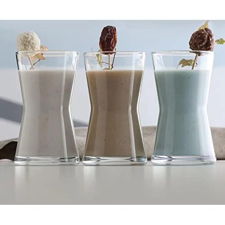 LAV Derin 6er-Set Teegläser 140 ml – Klassisch, transparent, für türkischen Tee