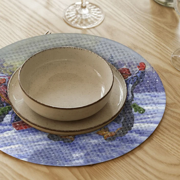 Hermia Concept '3174Supla' Tischset, Mehrfarbig, Ø 37 cm – Bild 2
