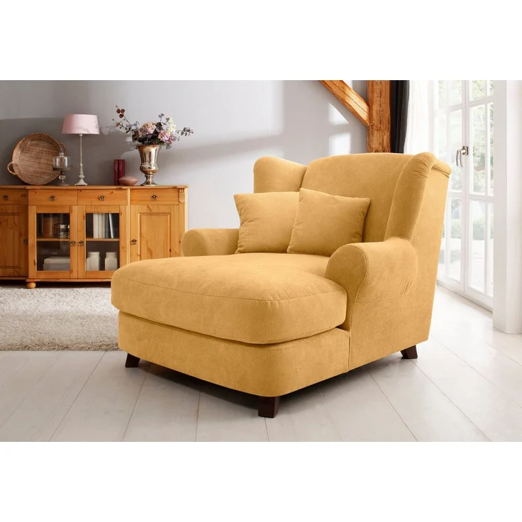 Home affaire XXL-Sessel Oase, mit Wellenunterfederung und 2 Zierkissen – Bild 5