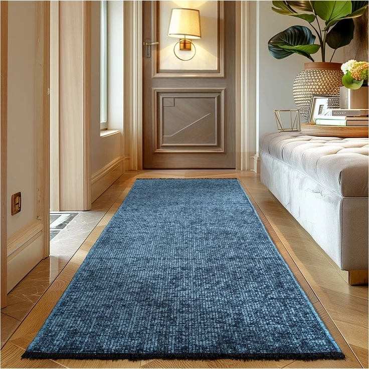 Carpettex Veloursteppich Boho Design, Läufer, Höhe: 7 mm, Baumwolle, Waschbarer Teppich, Boho-Stil, Wohnzimmer, Schlafzimmer – Bild 1