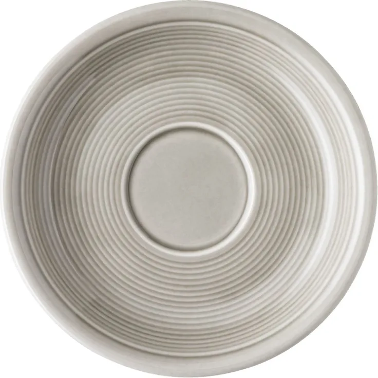 Thomas Trend Colour Kaffee-Untertasse, Porzellan, moon grey (1 Stück)