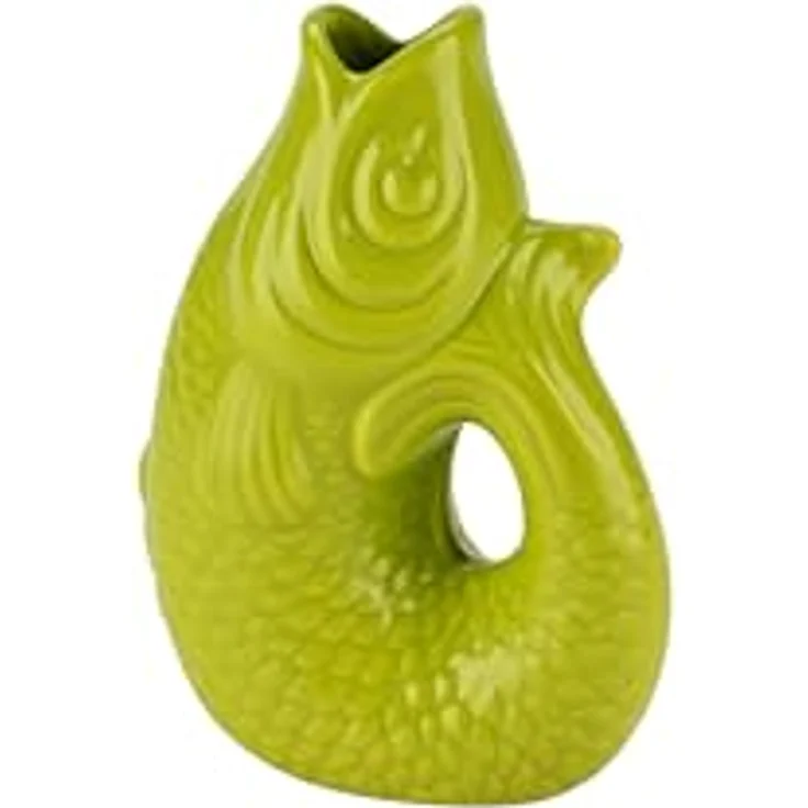 Giftcompany Dekovase Monsieur Carafon Vase / Karaffe Fisch XS lime 0,2l (Vasen) – Bild 2