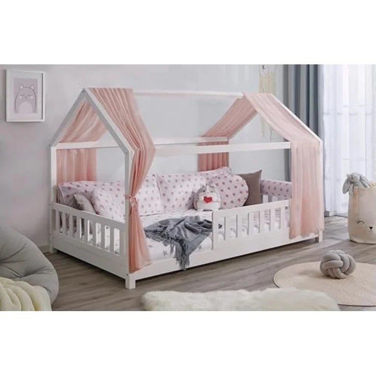 Tüll-Set - Betthimmel für Hausbett – Bild 2