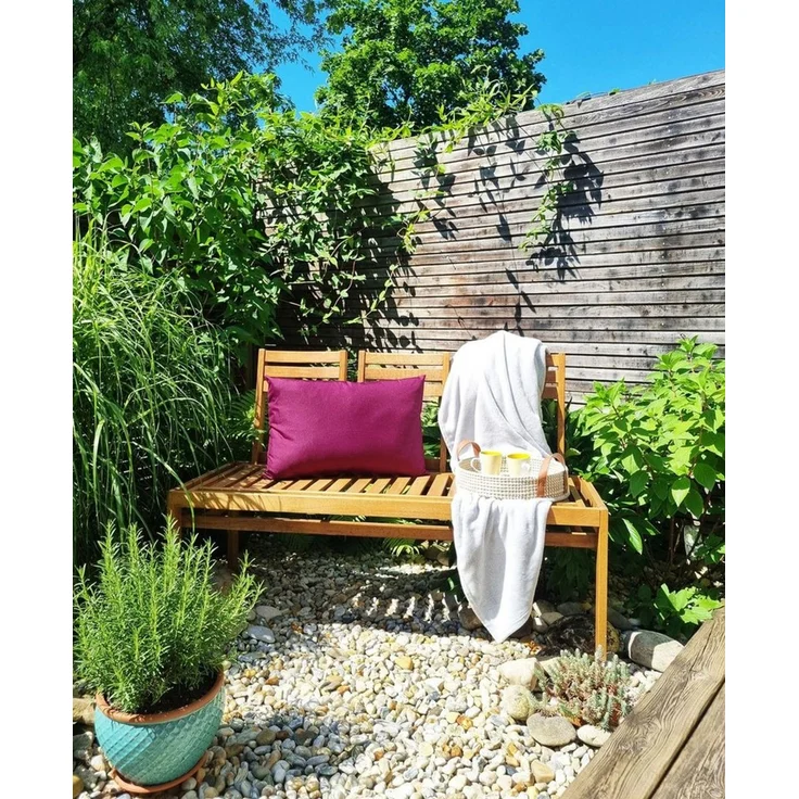 JACK Dekokissen 30x50cm Outdoor Lounge Kissen inkl. XXL Füllung, starke Füllung, strapazierfähig, wasserabweisend, In- und Outdoor – Bild 2