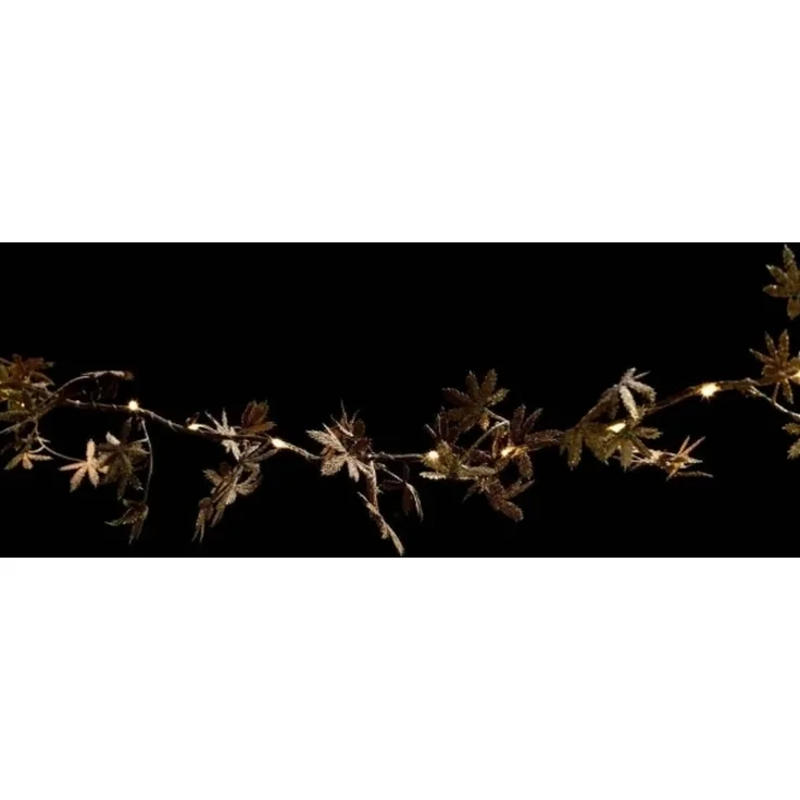 Fééric Lights Weihnachtslichter-Girlande innen mit Pflanzenmotiv 25 LED