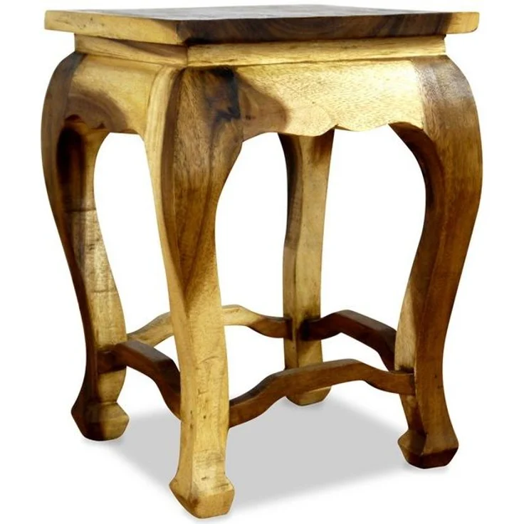 livasia Opiumtisch livasia Opiumtisch, Couchtisch, Beistelltisch Akazie, 36x36x50cm – Bild 4