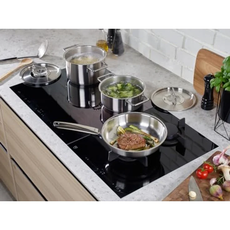Fissler Pure Collection Edelstahl-Pfanne (Ø 28 cm) unbeschichtete Stielpfanne, Innenskalierung, 10 Jahre Garantie – Induktion, Silber – Bild 7