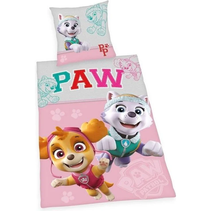 PAW PATROL Kinderbettwäsche Paw-Patrol, Linon, mit tollem Paw Patroll Motiv – Bild 3