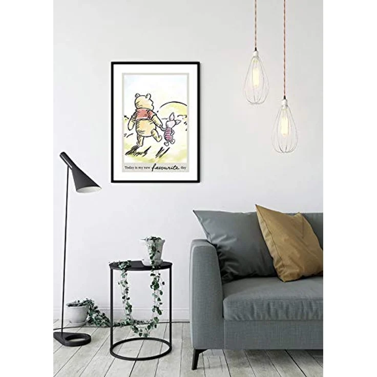 Komar Disney Wandbild Winnie Pooh Today, Kunstdruck für Kinderzimmer, 40x50cm, bunt, lichtbeständig, ohne Rahmen, WB064-40x50 – Bild 5