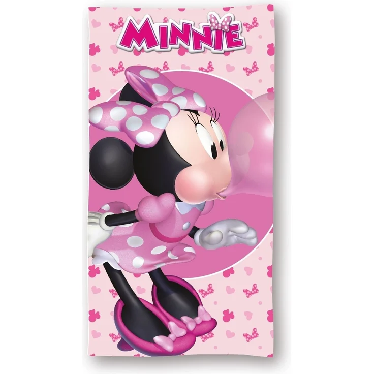 Disney Minnie Mouse Mikrofaser-Handtuch – Leichtes & schnelltrocknendes Badetuch 140x70 cm