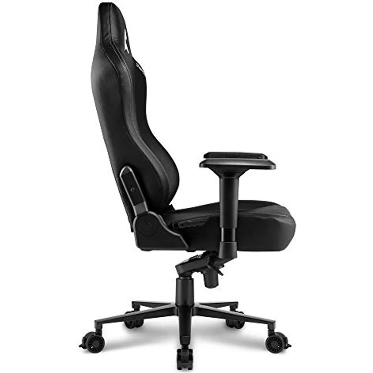 Sharkoon Skiller SGS40 Gaming Stuhl, Schwarz, mit Kunstlederbezug, breit – Bild 6