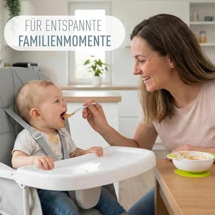 ib style Hochstuhl Leno, leicht (4kg) klappbar einfach zu reinigen – Bild 3