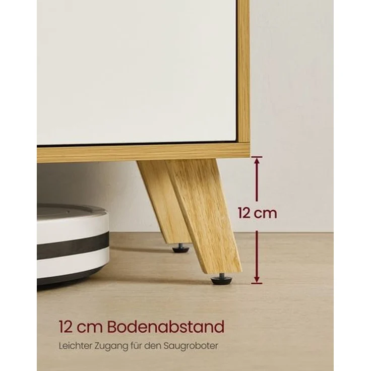 Vasagle Lowboard TV-Schrank, Lange 140cm, für Fernseher bis zu 65 Zoll – Bild 3