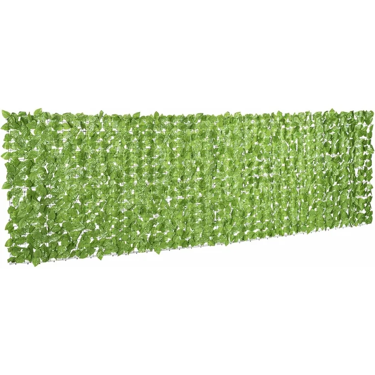 Sichtschutzhecke Blätterwand Sichtschutz 300x100cm 60262 – Bild 1