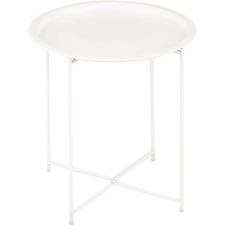 Amagohome Gartentisch Beistelltisch Ø 47 H 51 2. Wahl Gartentisch Balkon Tisch Terassentisch – Bild 3