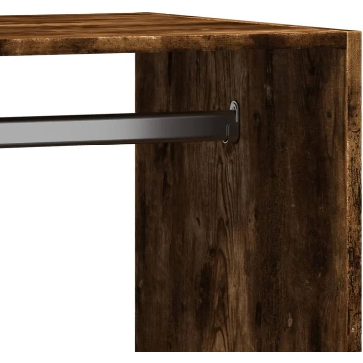 vidaXL Kleiderschrank Betongrau 77x48x102 cm Holzwerkstoff 840810 – Bild 7