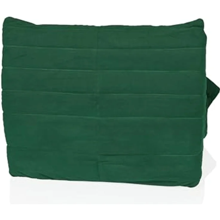 hjh LIVING Sitzsack Bodensofa mit Rückenlehne SITZOLO Bequemer Bodenstuhl Sessel für Schlafzimmer Wohnzimmer, Cord-Stoff Dunkelgrün – Bild 10