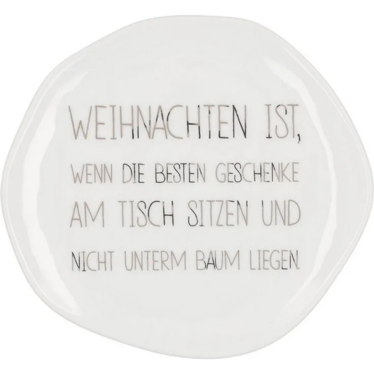 Räder Design Teller Weihnachten ist.