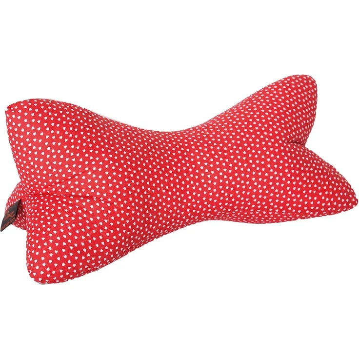 Original Dr. Berger Leseknochen 40 x 18 cm Miniherz Rot – Bild 1