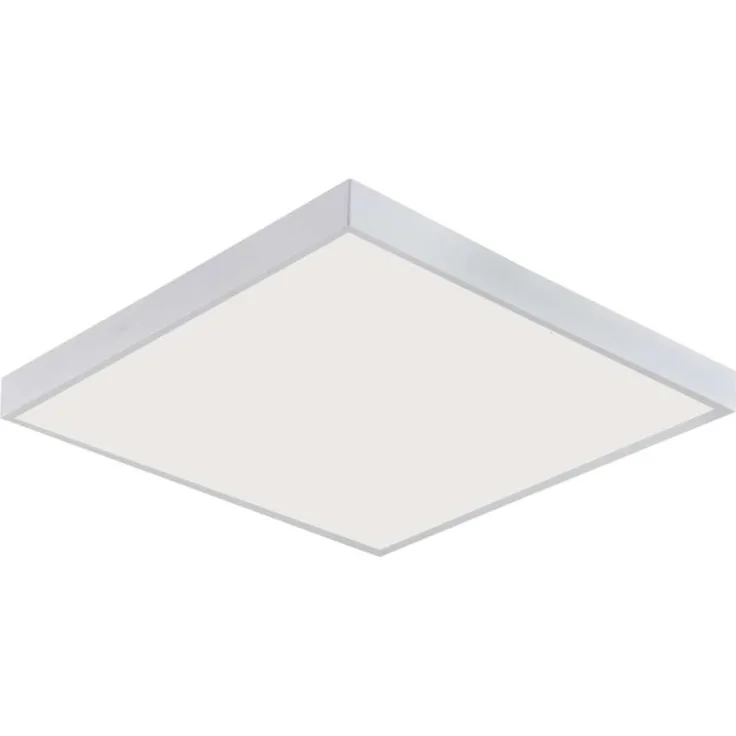 40w LED Deckenpanele Aufputzmontage Aluminium|60x60x4,4cm|Kaltweiß|4800 Lumen