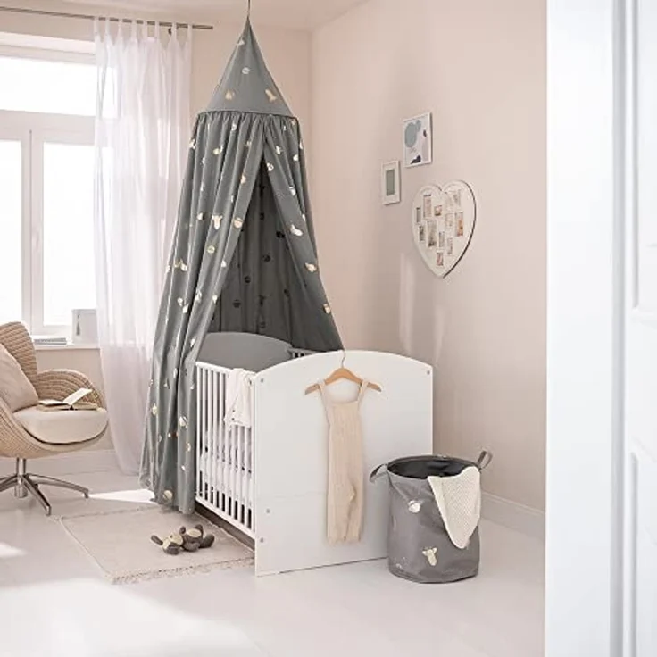howa Betthimmel space, Baldachin für Kinderzimmer aus Baumwolle – Bild 3