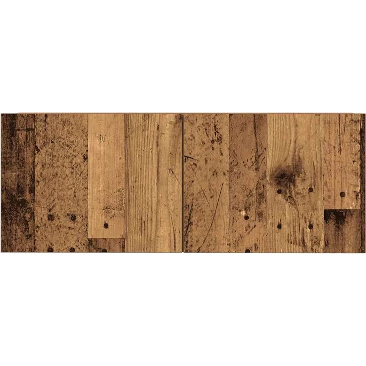vidaXL 5-teiliges TV-Schrank-Set Wandmontage aus altem Holz 3329207 – Bild 4