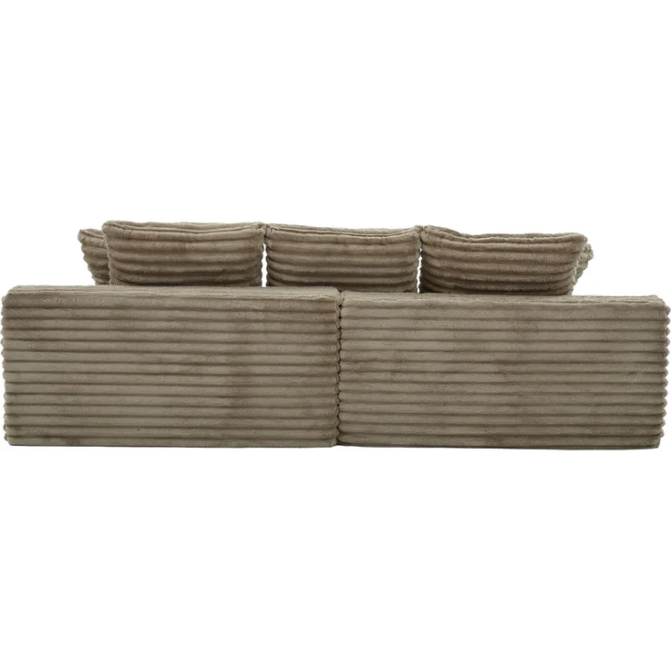 ZUBALIYA Schlafsofa 98x87 cm, mit Stauraum, mit Treppe, mit Leiter, mit Cordbezug, mit Schaumstoffpolsterung, Rot – Bild 22