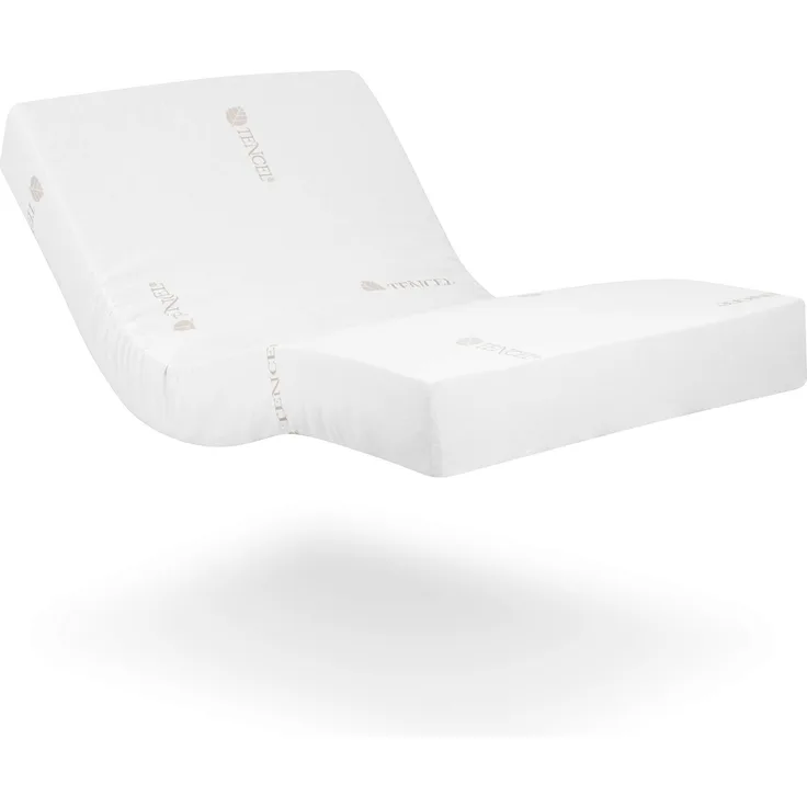 Gerialife Orthopädische viskoelastische Matratze | 20 cm Dicke | Frisches und weiches Gewebe | Geeignet für verstellbare und Normale Betten (90x190)