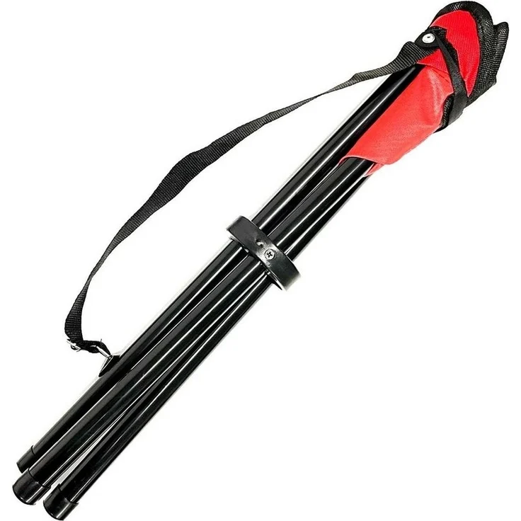 HAC24 Campinghocker Camping Hocker Falthocker Angelhocker Campingstuhl Dreibeinhocker, bis 80 kg inkl. Tragegurt und Klettverschluss – Bild 2