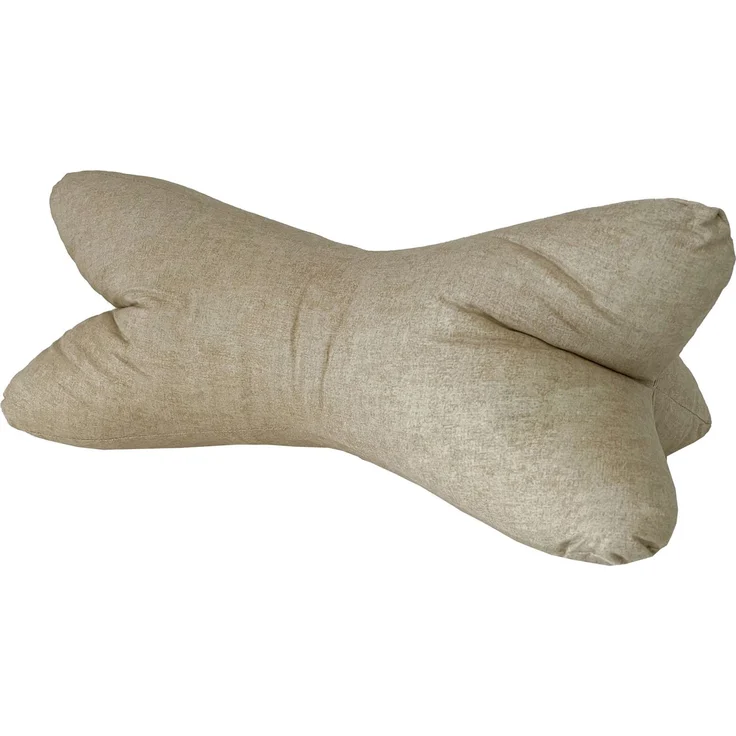 Dr. Berger Leseknochen Beige Natur 40 x 16 cm – Bild 1
